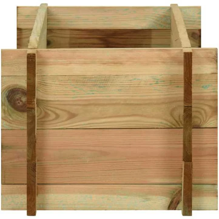 Aukštas lovelis daržovėms, 80cm, impregnuota pušies mediena