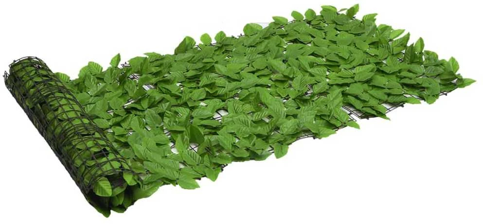 Balkono pertvara, 300x75cm, su žaliais lapais