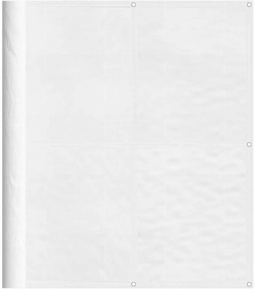 Balkono pertvara, balta, 120x800cm, 100% oksfordo poliesteris