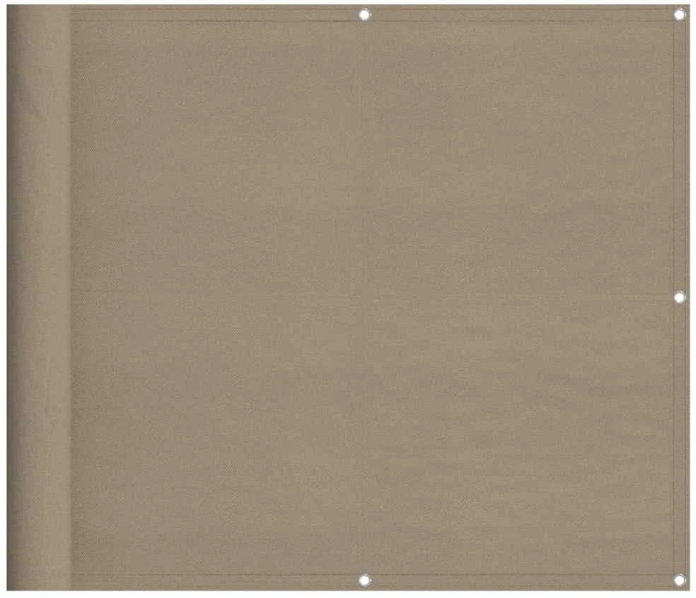 Balkono pertvara, taupe, 90x800cm, 100% oksfordo poliesteris