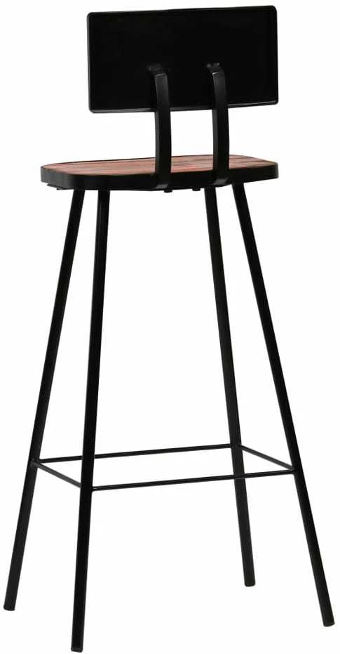 Baro baldų komplektas, 3d., perdirbta mediena, įvairiaspalvis