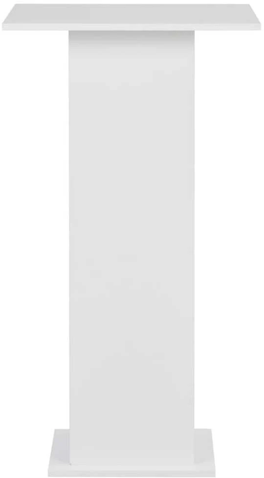 Baro stalas, 60x60x110cm, baltas