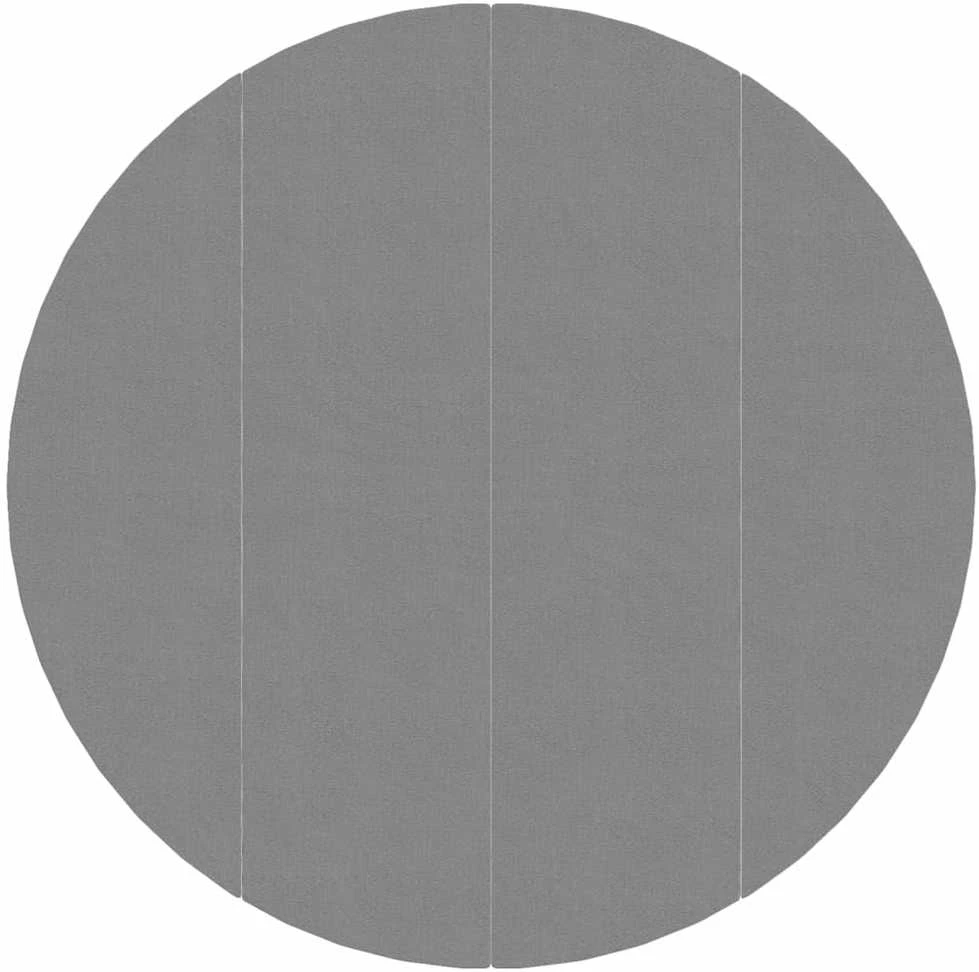 Baseino paklotas, pilkas, 428cm, poliesterio geotekstilė