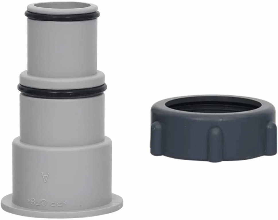 Baseino žarnos adapteriai, 2vnt., plastikas