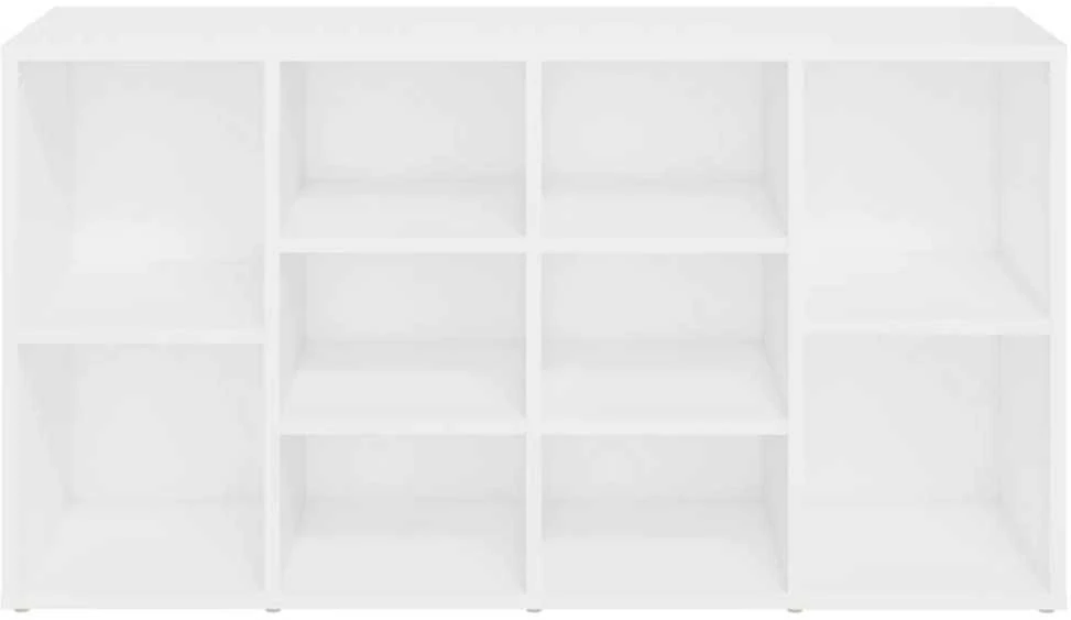 Batų suoliukas, baltos spalvos, 103x30x54,5cm, apdirbta mediena