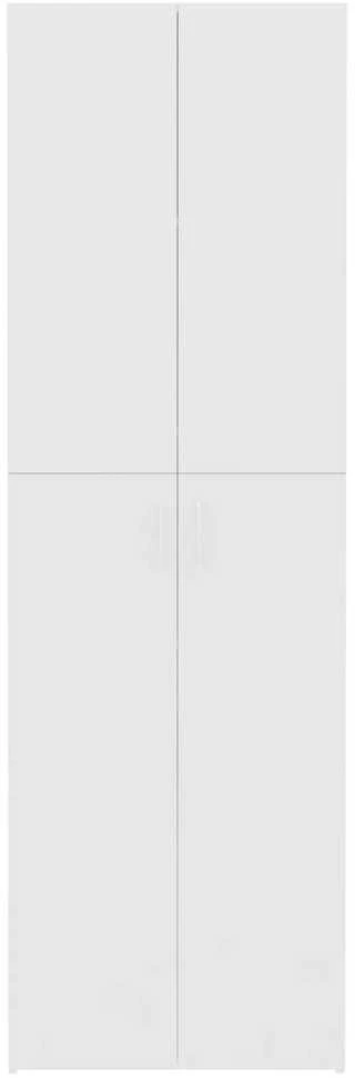 Biuro spintelė, baltos spalvos, 60x32x190cm, apdirbta mediena