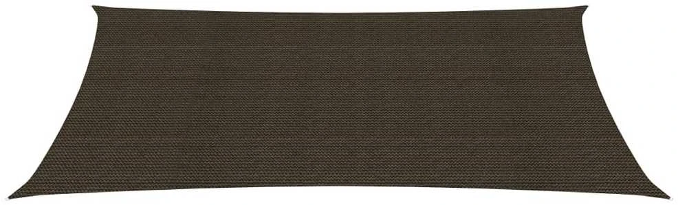 Burė nuo saulės, rudos spalvos, 5x8m, HDPE, 160g/m²