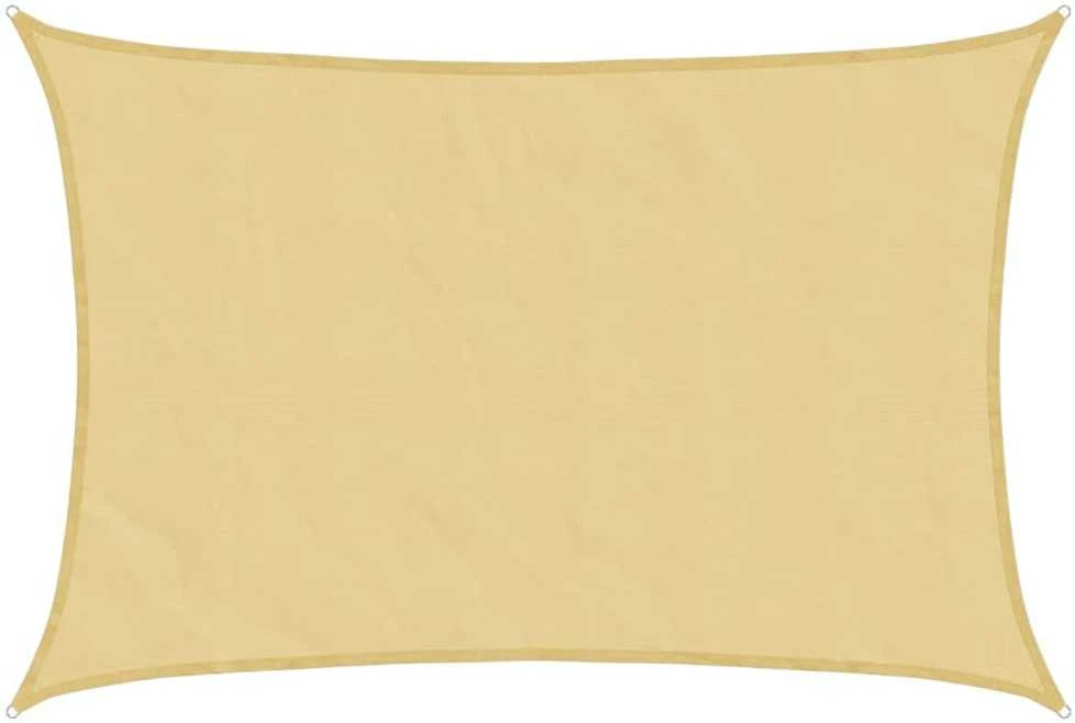 Burė nuo saulės, smėlio, 5x3m, 100% oksfordo poliesteris