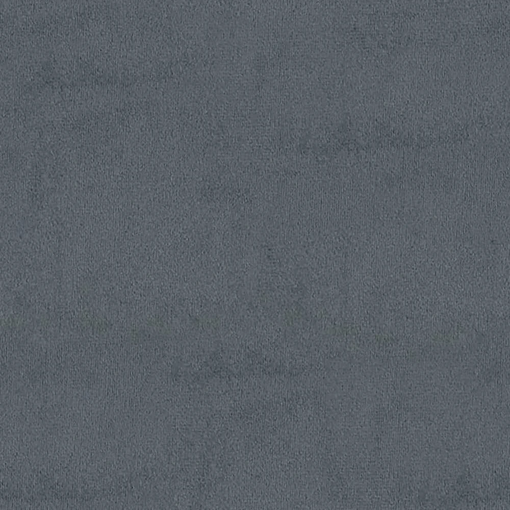 Daiktadėžė-taburetė, tamsiai pilka, 110x45x49cm, aksomas