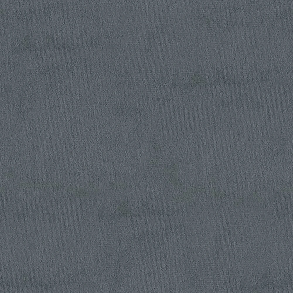 Daiktadėžė-taburetė, tamsiai pilka, 45x45x49cm, aksomas