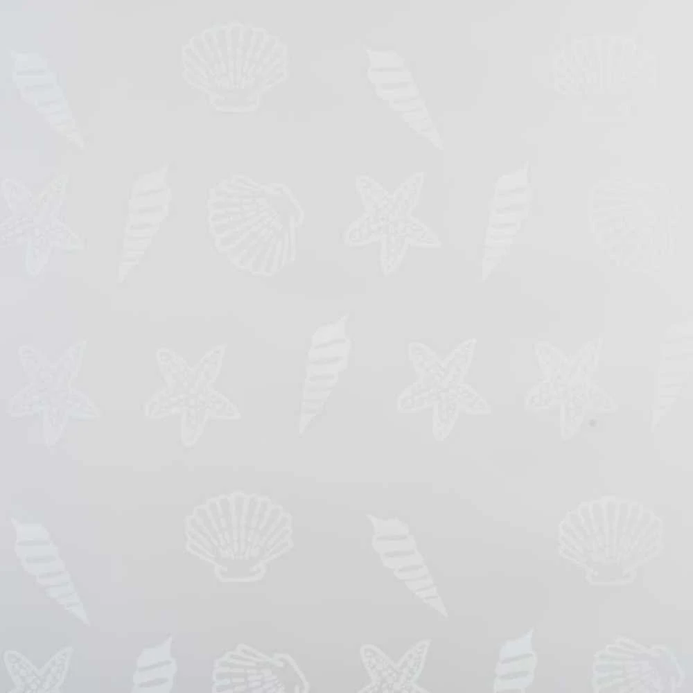 Dušo roletas, 100x240 cm, jūros žvaigždžių raštas