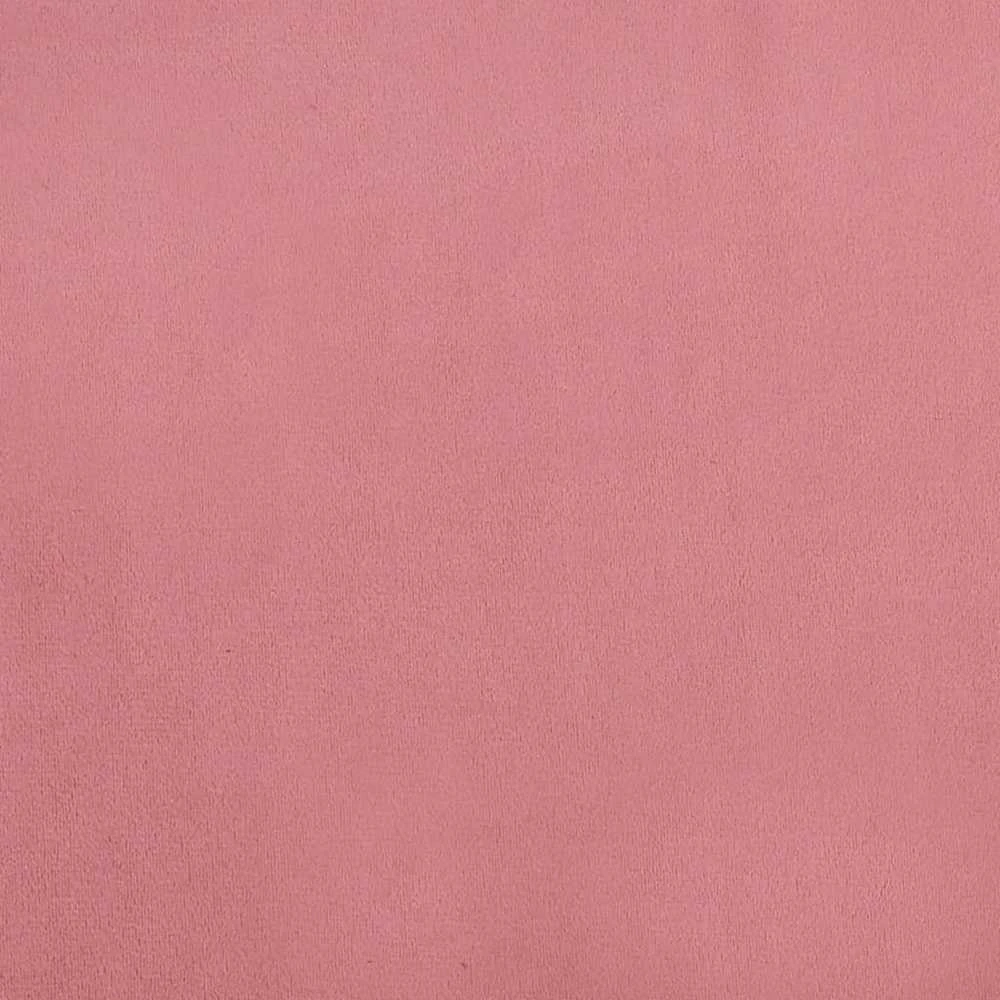 Dvivietė sofa-lova, rožinės spalvos, aksomas