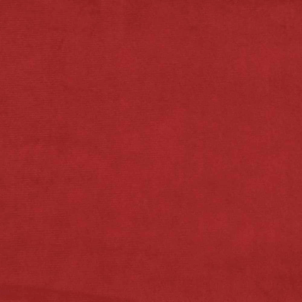 Dvivietė sofa-lova su dvejomis pagalvėmis, vyno, aksomas
