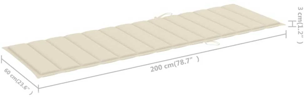 Dvivietis sodo saulės gultas su čiužinukais, pilkas, akacija