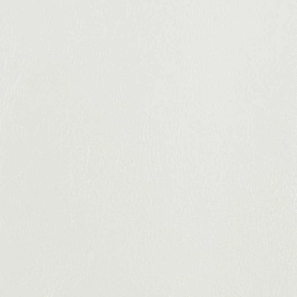 Fotelis Krėslas su pakoja, baltos spalvos, dirbtinė oda