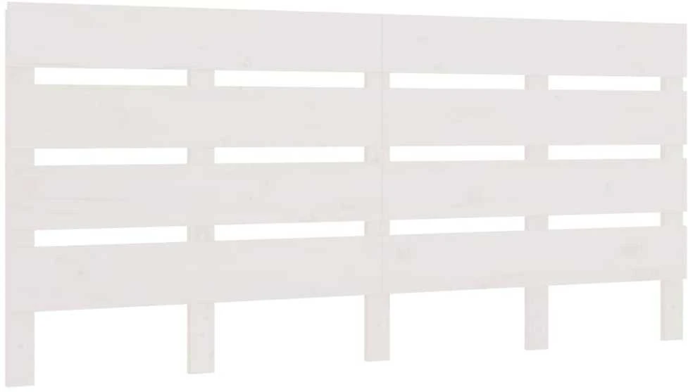 Galvūgalis, baltos spalvos, 120x3x80cm, pušies medienos masyvas
