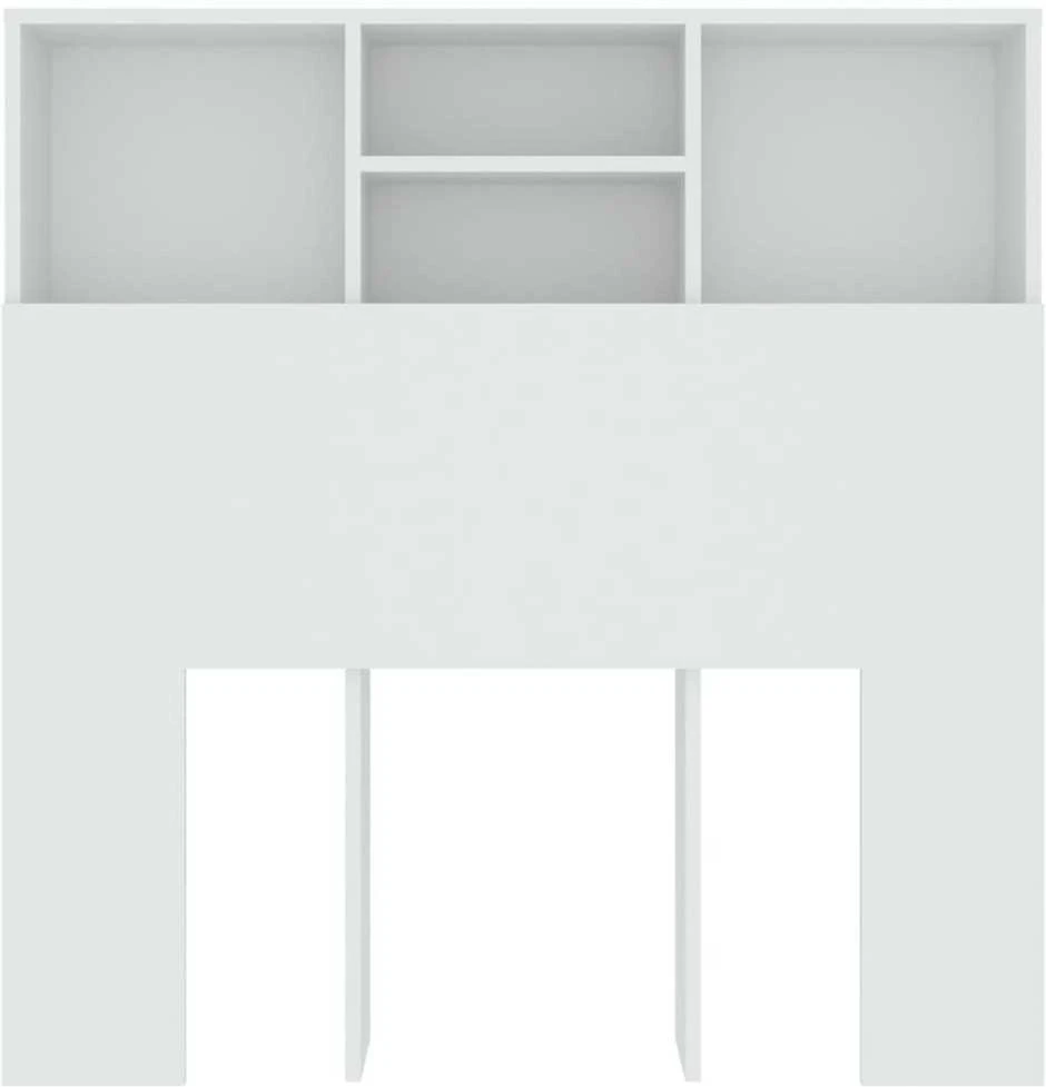 Galvūgalis-spintelė, baltos spalvos, 100x19x103,5cm