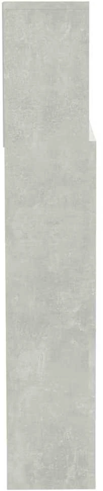 Galvūgalis-spintelė, betono pilkos spalvos, 200x19x103,5cm