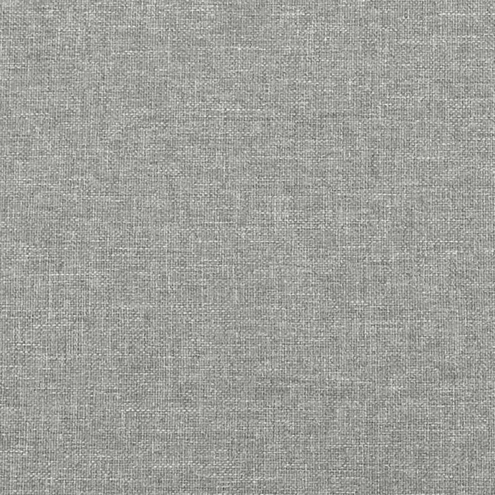 Galvūgalis su auselėmis, šviesiai pilkos,93x23x78/88cm, audinys