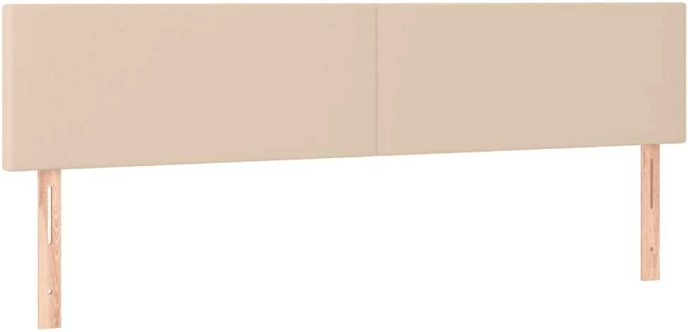 Galvūgalis su LED, kapučino spalvos, 200x5x78/88cm