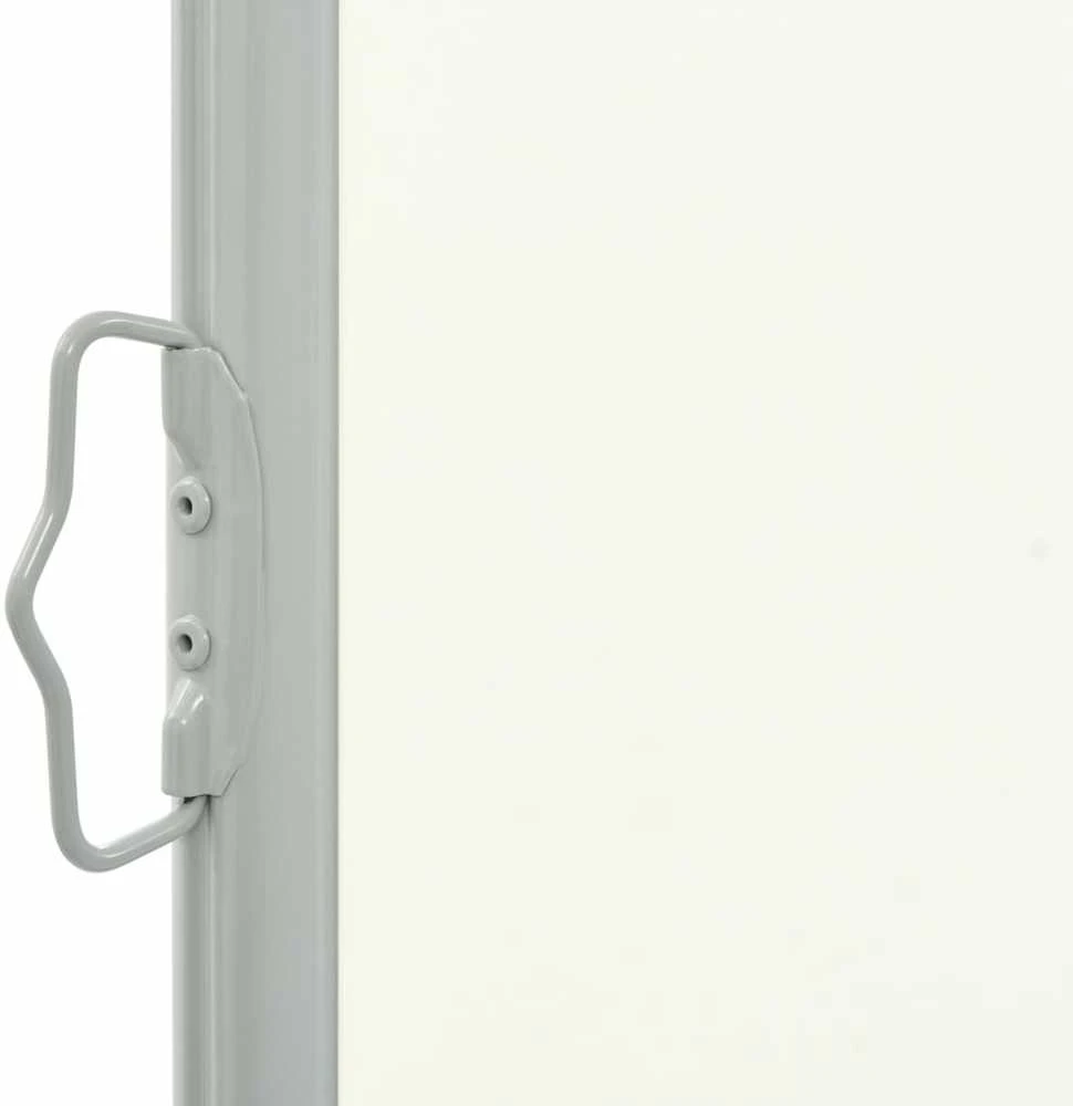 Ištraukiama šoninė kiemo pertvara, kreminės spalvos, 160x300cm
