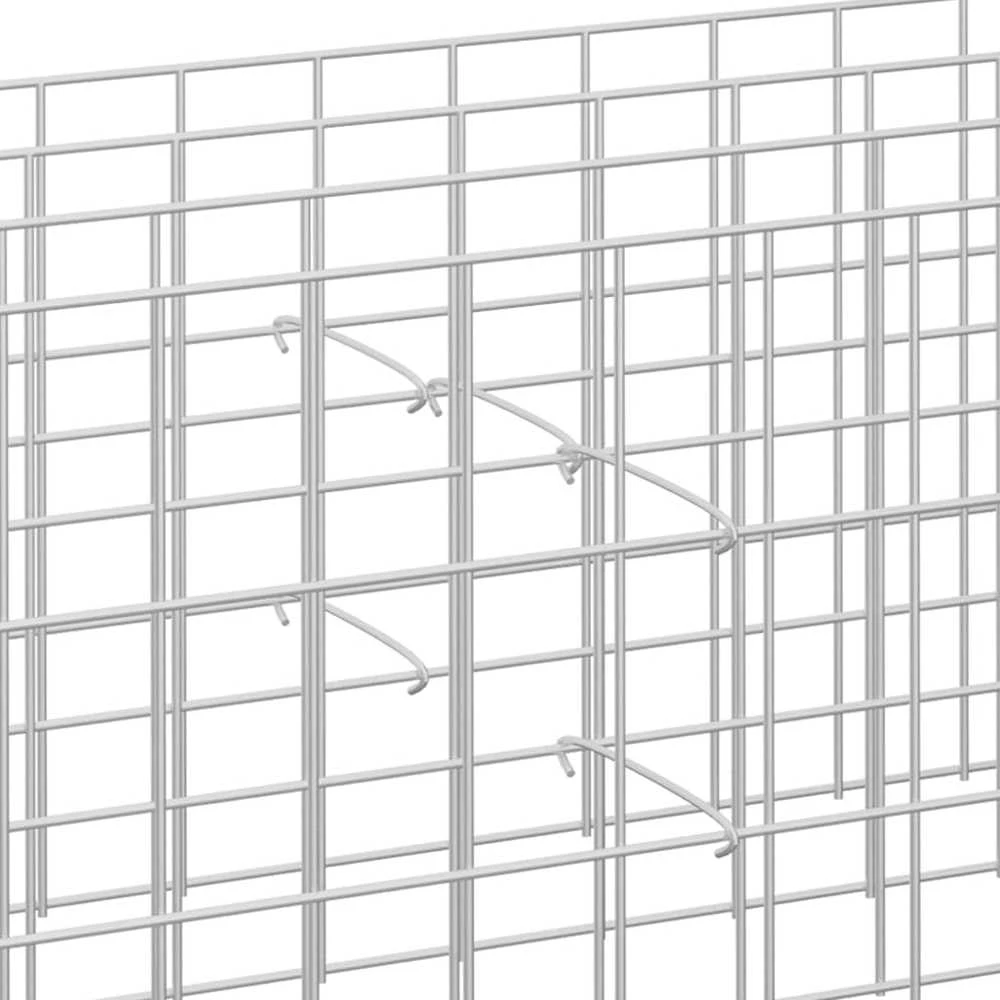 Kabliai gabionams, 50vnt., galvanizuotas plienas, 30cm