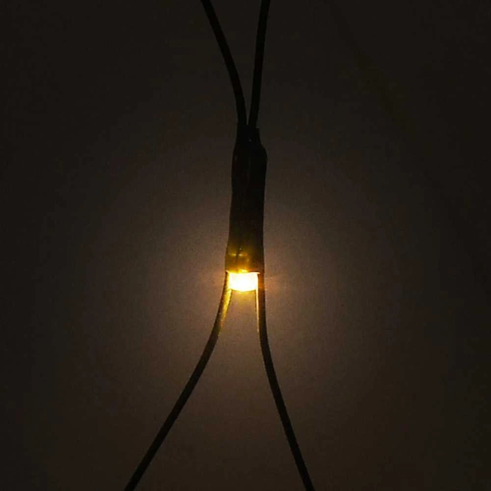 Kalėdinių lempučių tinklas, 3x2m, 204 įvairių spalvų LED