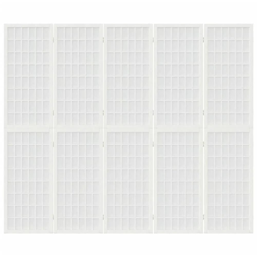 Kamb. pertvara, sulankst., 5 plokšt., japon., 200x170cm, balta