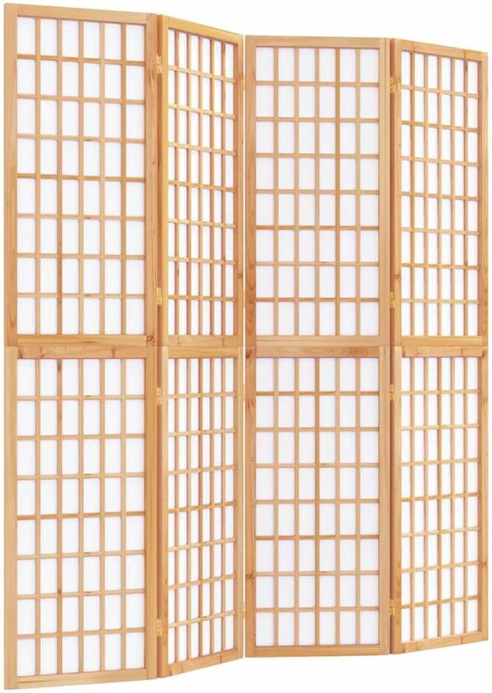 Kambario pertvara, 4 segmentai, 160x170cm, japoniška