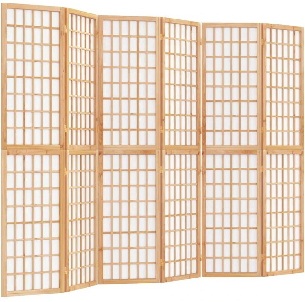 Kambario pertvara, 6 segmentai, 240x170cm, japoniška