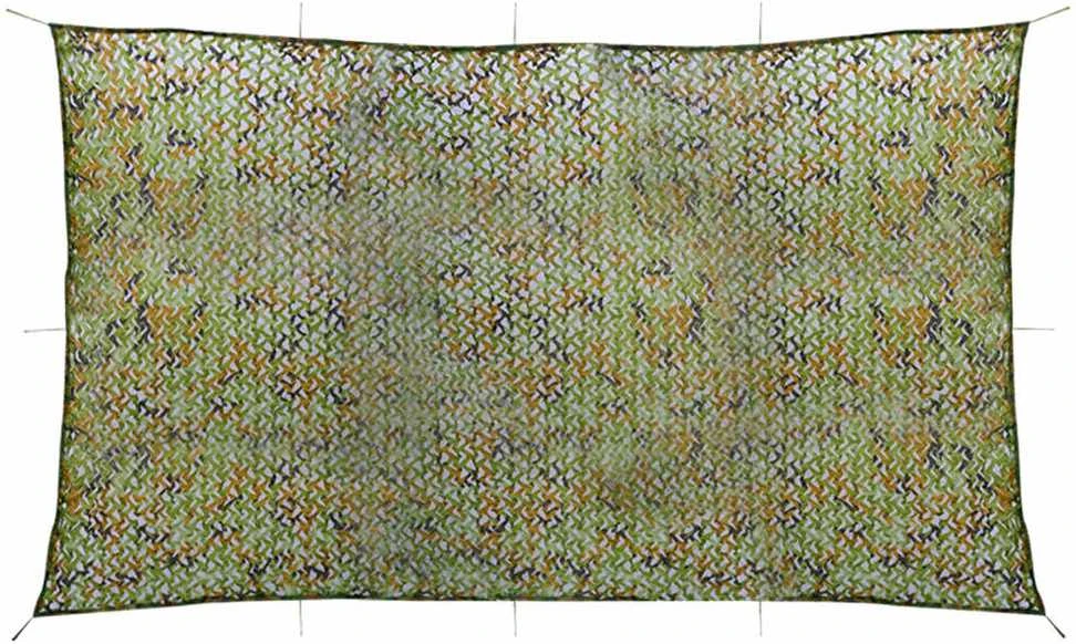 Kamufliažinis tinklas su laikymo krepšiu, žalios spalvos, 2x8m