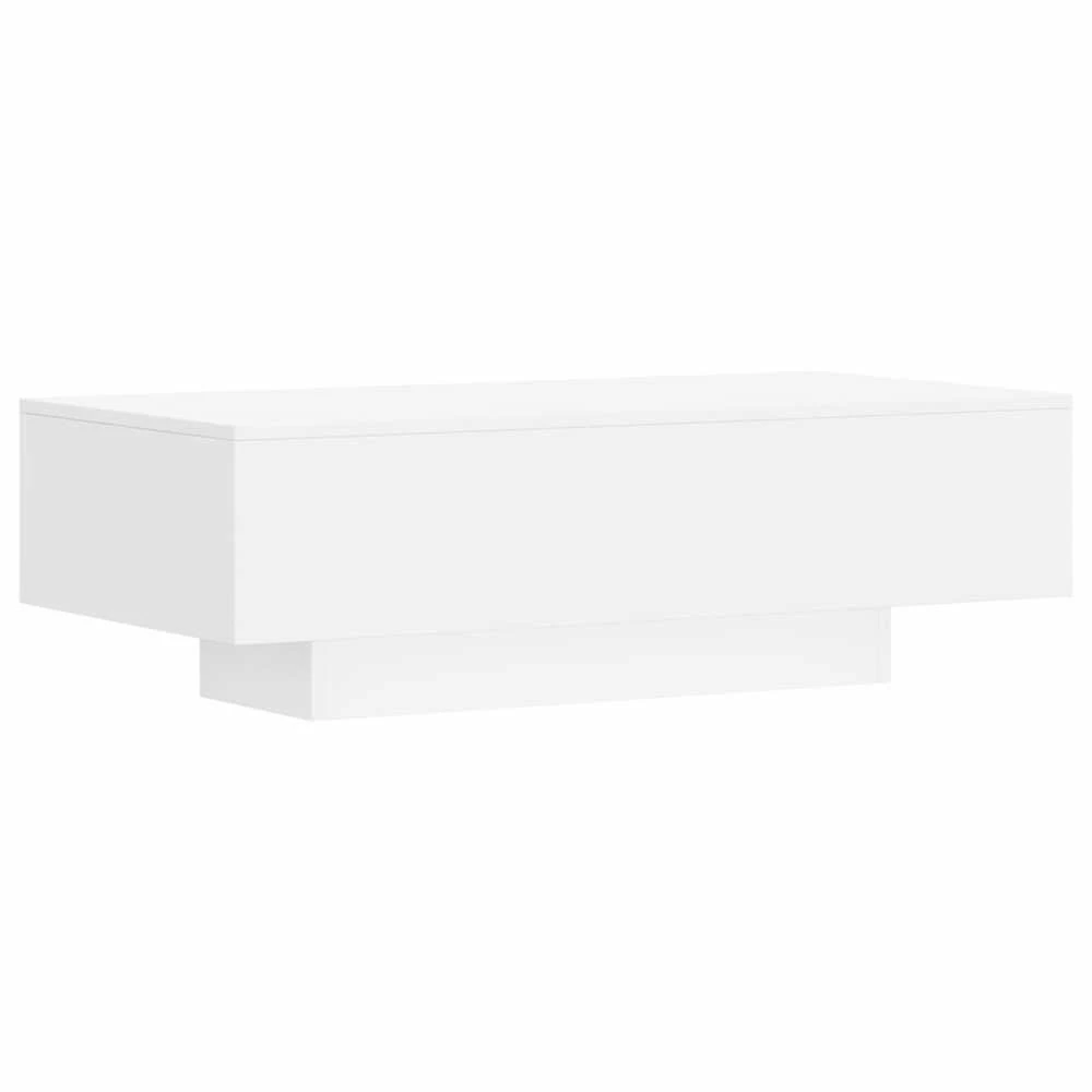 Kavos staliukas, baltas, 100x49,5x31cm, apdirbta mediena