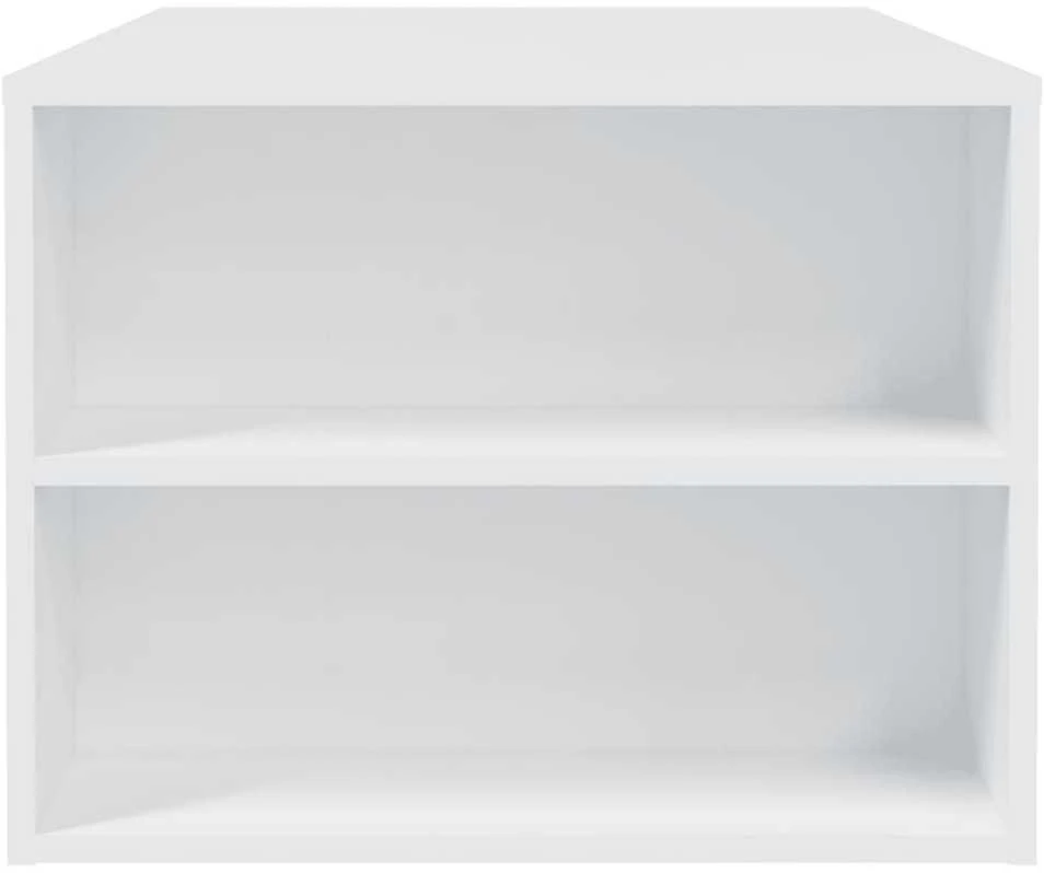 Kavos staliukas, baltos spalvos, 102x55x42cm, apdirbta mediena