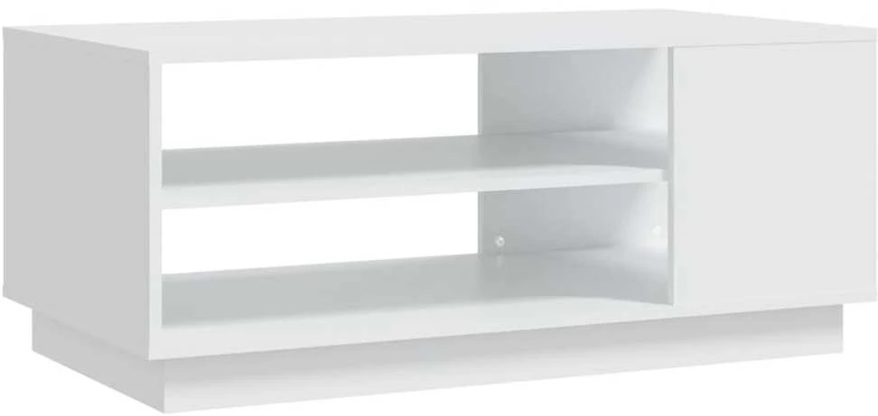 Kavos staliukas, baltos spalvos, 102x55x43cm, MDP
