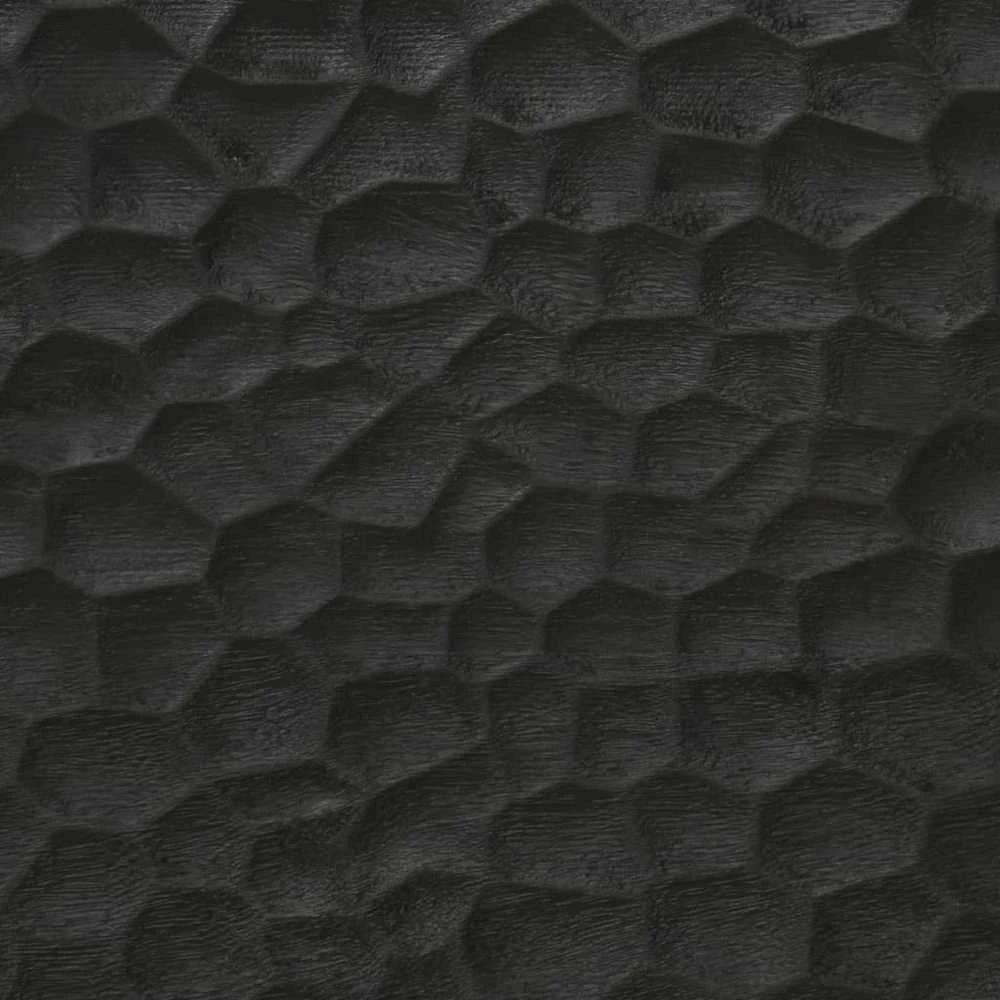 Kavos staliukas, juodas, 100x54x40cm, mango medienos masyvas