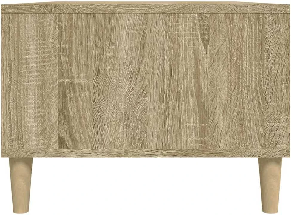 Kavos staliukas, sonoma ąžuolo, 90x50x36,5cm, apdirbta mediena
