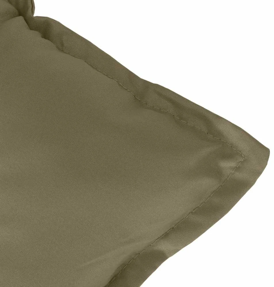 Kėdės pagalvėlės, 4vnt., taupe, 120x50x7cm, audinys
