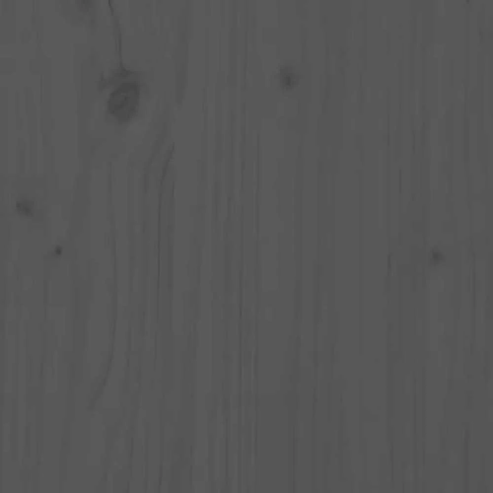 Konteinerio pastogė, pilka, 84x90x128,5cm, pušies masyvas