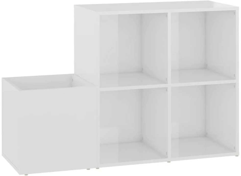 Koridoriaus spintelė batams, balta, 105x35,5x70cm, mediena