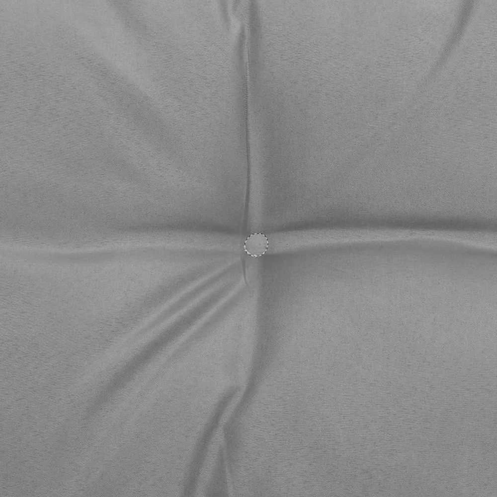 Kampinė sodo sofa su pilkomis pagalvėlėmis, pušies masyvas