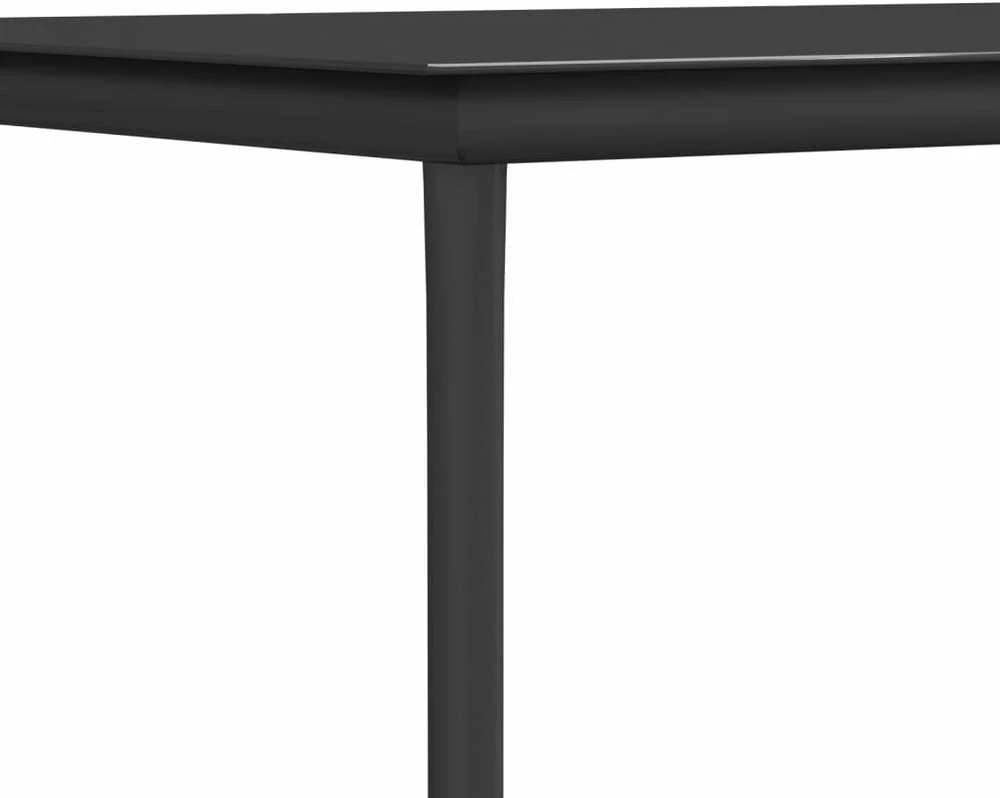 Lauko baldų komplektas Sodo komplektas su pagalvėlėmis, 5 dalių, poliratanas/plienas