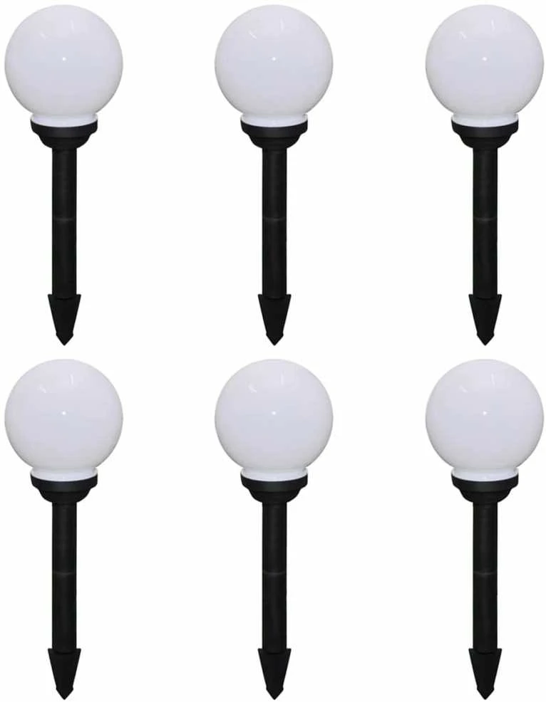 Lauko LED šviest. takeliui, 6vnt, 20cm, su įsmeig. kuoliuku