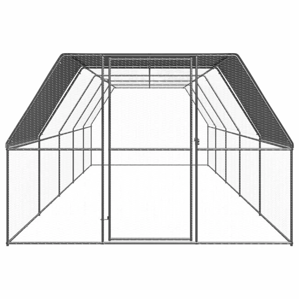 Lauko narvas viščiukams, 3x10x2m, galvanizuotas plienas