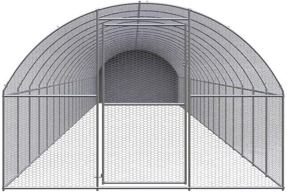 Lauko narvas viščiukams, 3x20x2m, galvanizuotas plienas