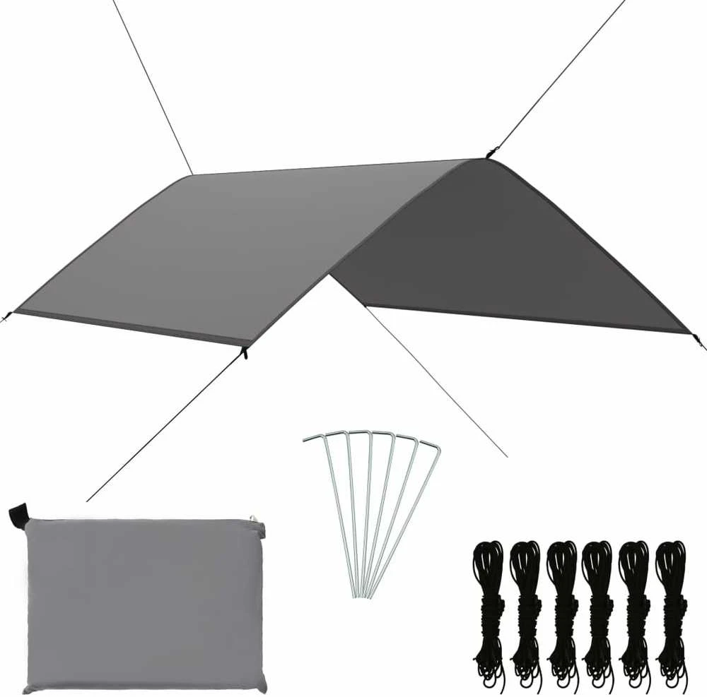 Lauko tentas, pilkos spalvos, 3x2m