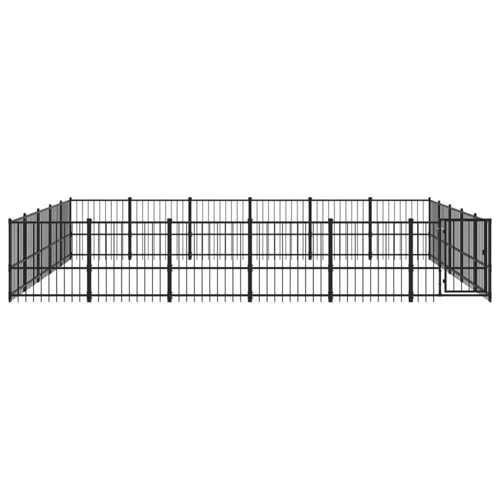 Lauko voljeras šunims, plienas, 28,23m²