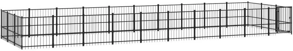 Lauko voljeras šunims, plienas, 28,23m²