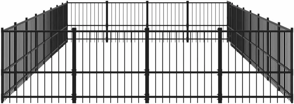 Lauko voljeras šunims, plienas, 30,11m²