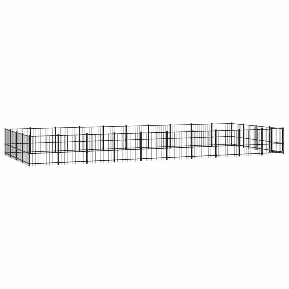 Lauko voljeras šunims, plienas, 37,64m²