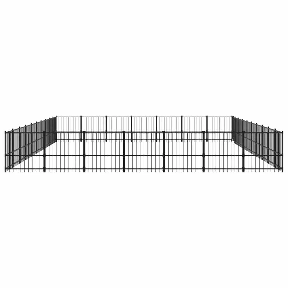 Lauko voljeras šunims, plienas, 65,86m²
